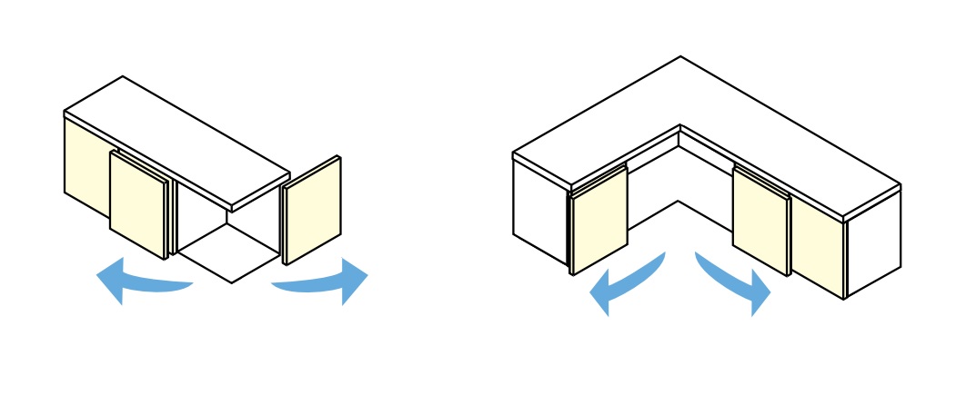 Bản lề FAD-5 là phụ kiện tủ cấp cao cấp, tiện dụng